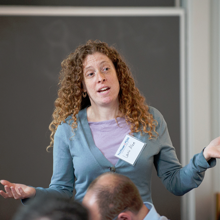 Laurie Allen, Assistant Director for Digital Scholarship, at THATCamp@Penn