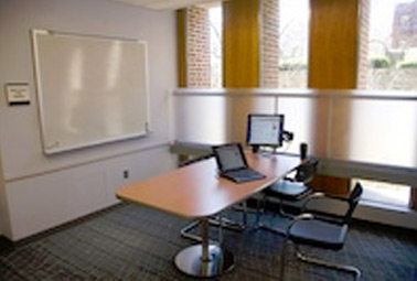 Group study rooms (Weigle Information Commons)