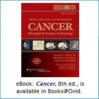 EBook: Cancer, 8th ed., is available in Books@Ovic
