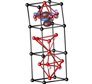 Rappe Group: Highest occupied molecular orbital of nickel-substituted lead titanate solid solution