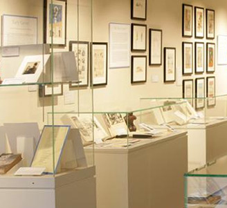 Exhibit in Goldstein Family Gallery, Kislak Center