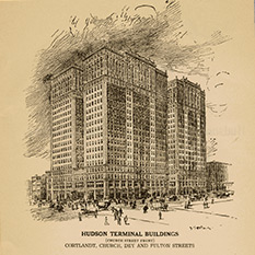Drawing: Hudson Terminal Buildings
