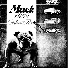 Title page with iconic bulldog