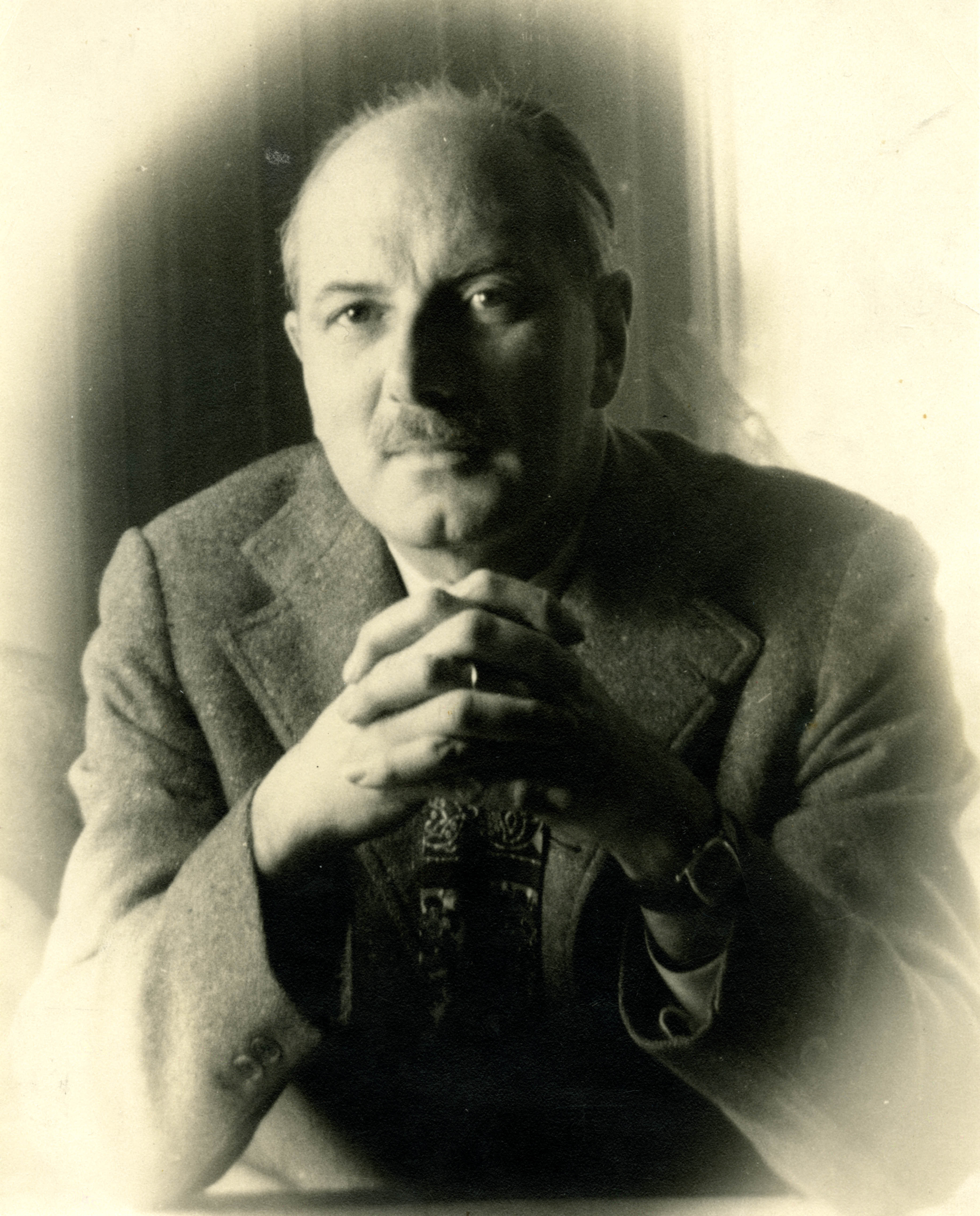 Photograph of Lewis Mumford, 1938 (Ms. Coll. 2)