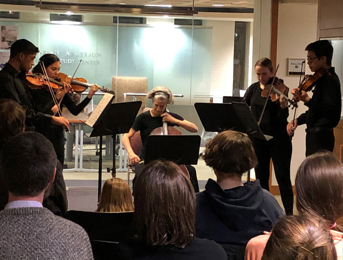 Quintet in the Marian Anderson Study Center