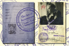 Kinga Araya, Identity Card, and Czecholslovakian passport of Franz Werfel