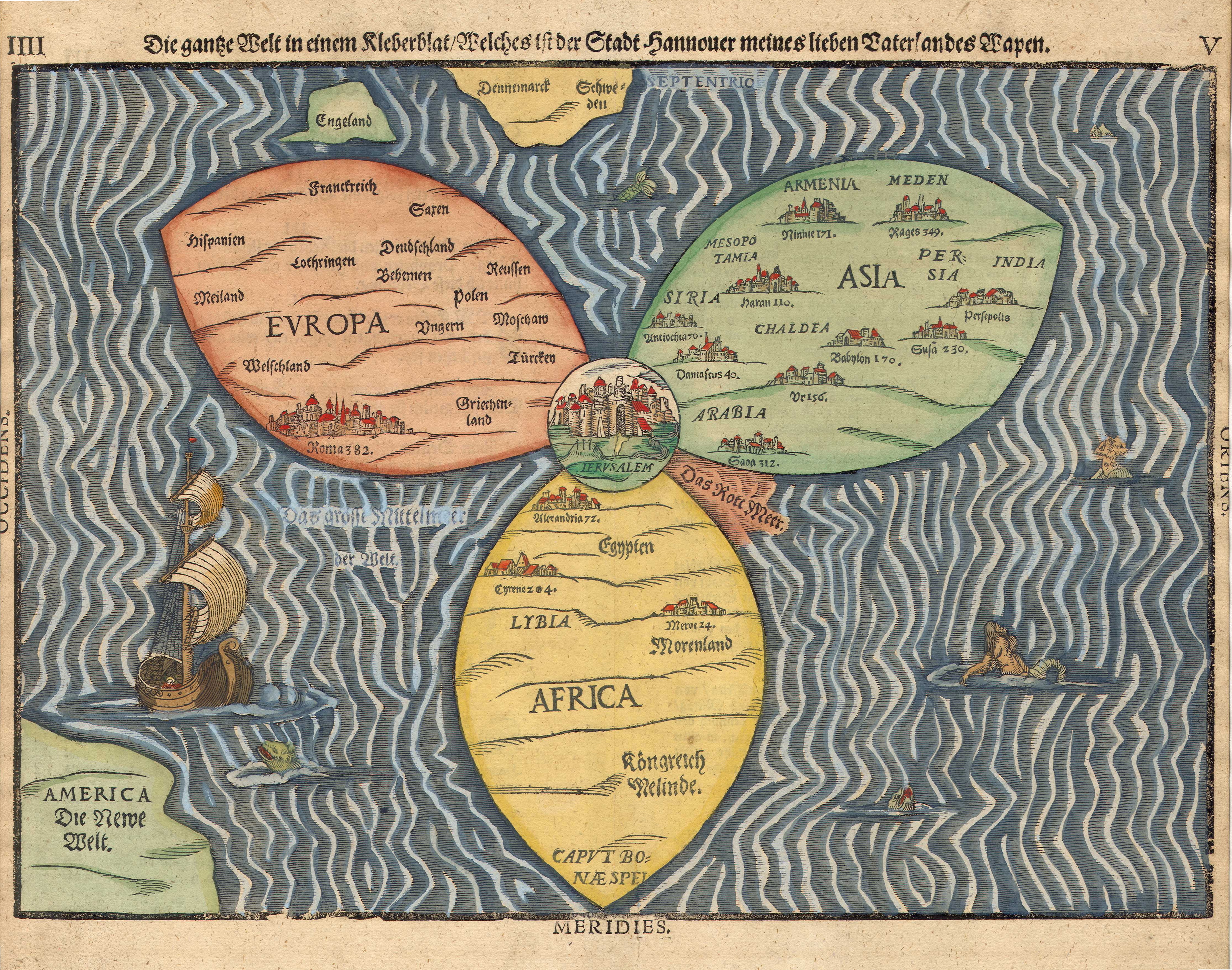 Ptolemaic world map