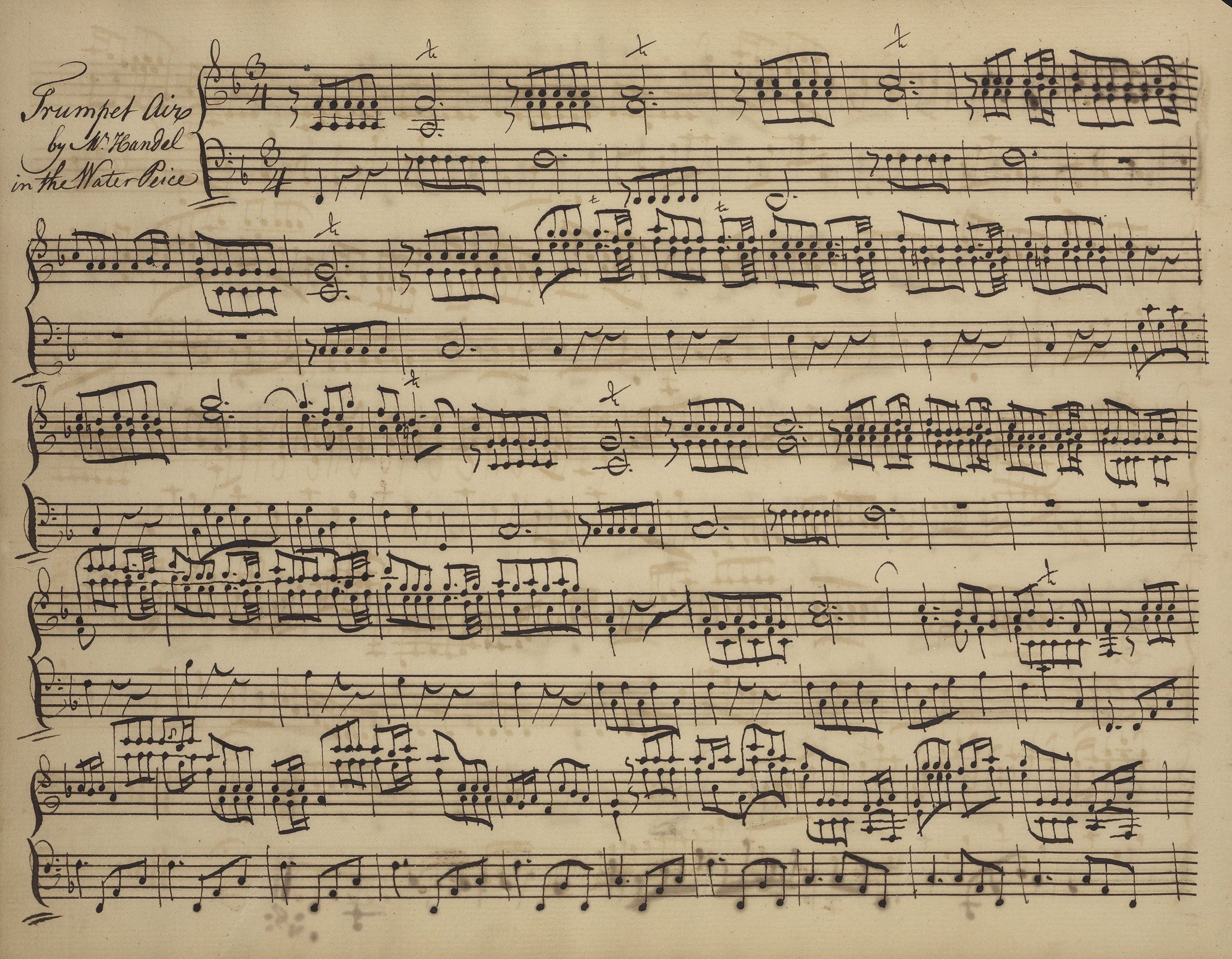 Francis Hopkinson, Harpsichord [manuscript] (Philadelphia, ca. 1760), Ms. Codex 14, p. 71