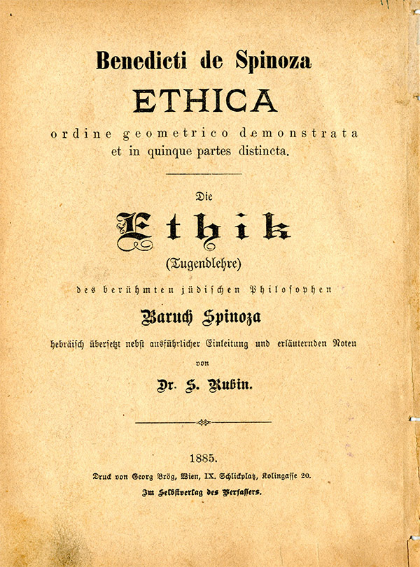 Title page in Italian and German