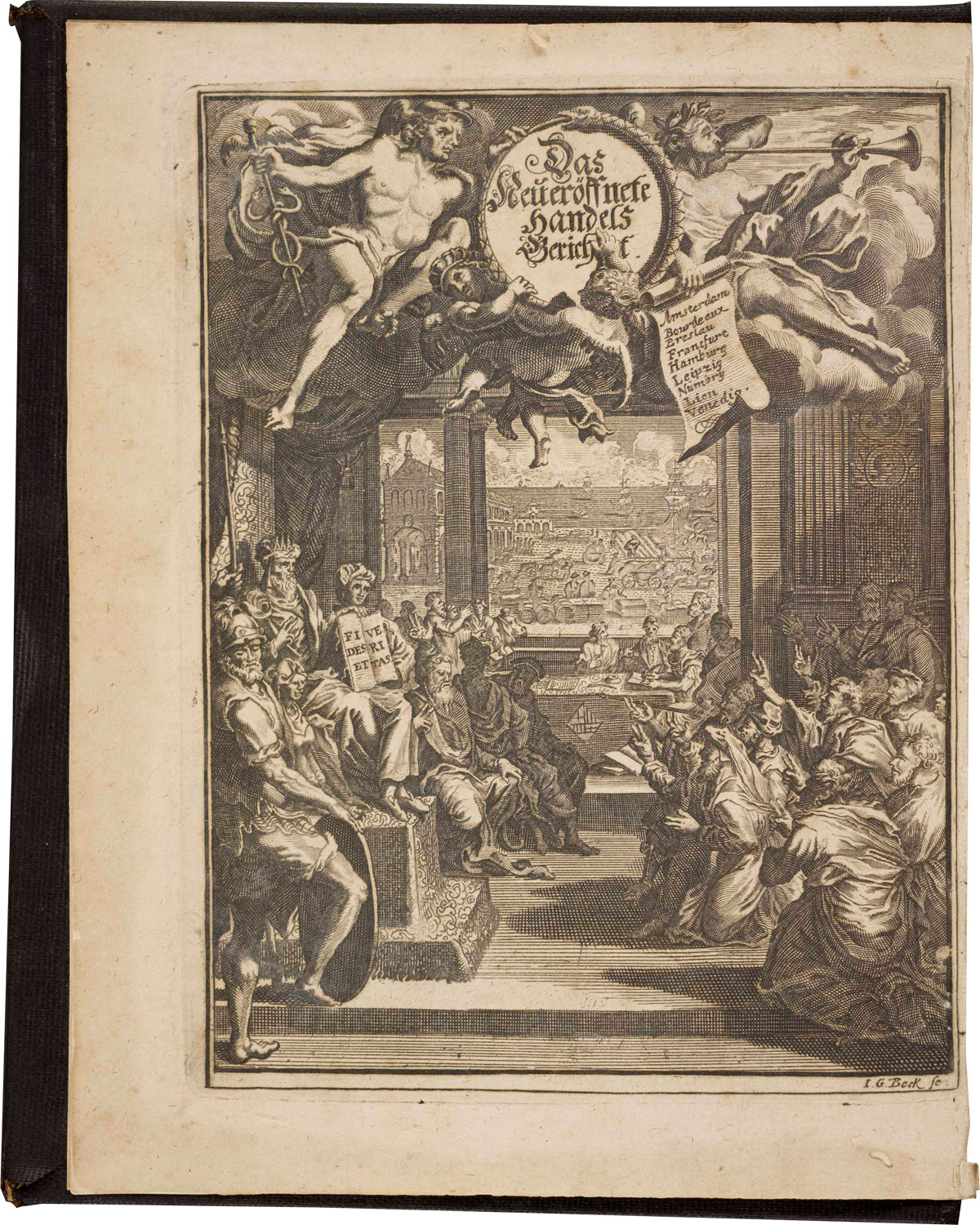 Frontispiece of the 1709 printing