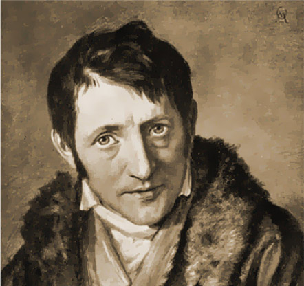Portrait of Ludwig Börne painted by Moritz Oppenheim