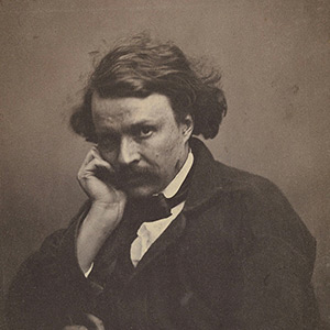 Félix Nadar, Self-Portrait (1854-55), public domain