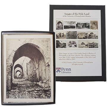 Tancrede Dumas, Arched Street in Jerualem (photograph, 1870), Lenkin Family Collection of Photographs;