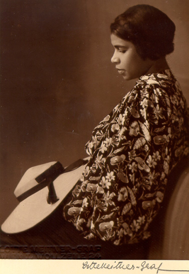 Marian Anderson, Vienna, 1935 (Photographer: Lotte-Meitner-Graf)