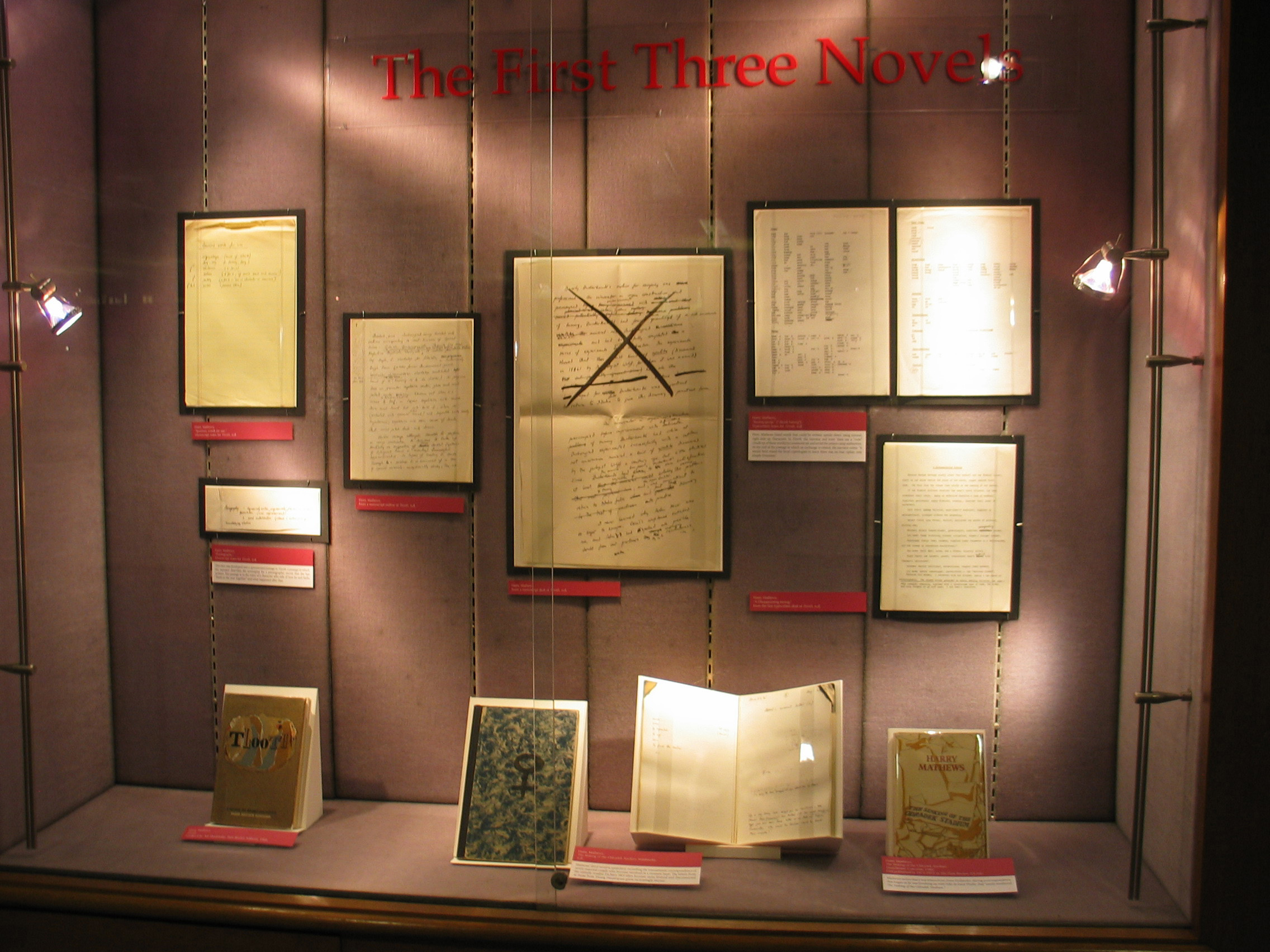 Case 6 - The First Three Novels