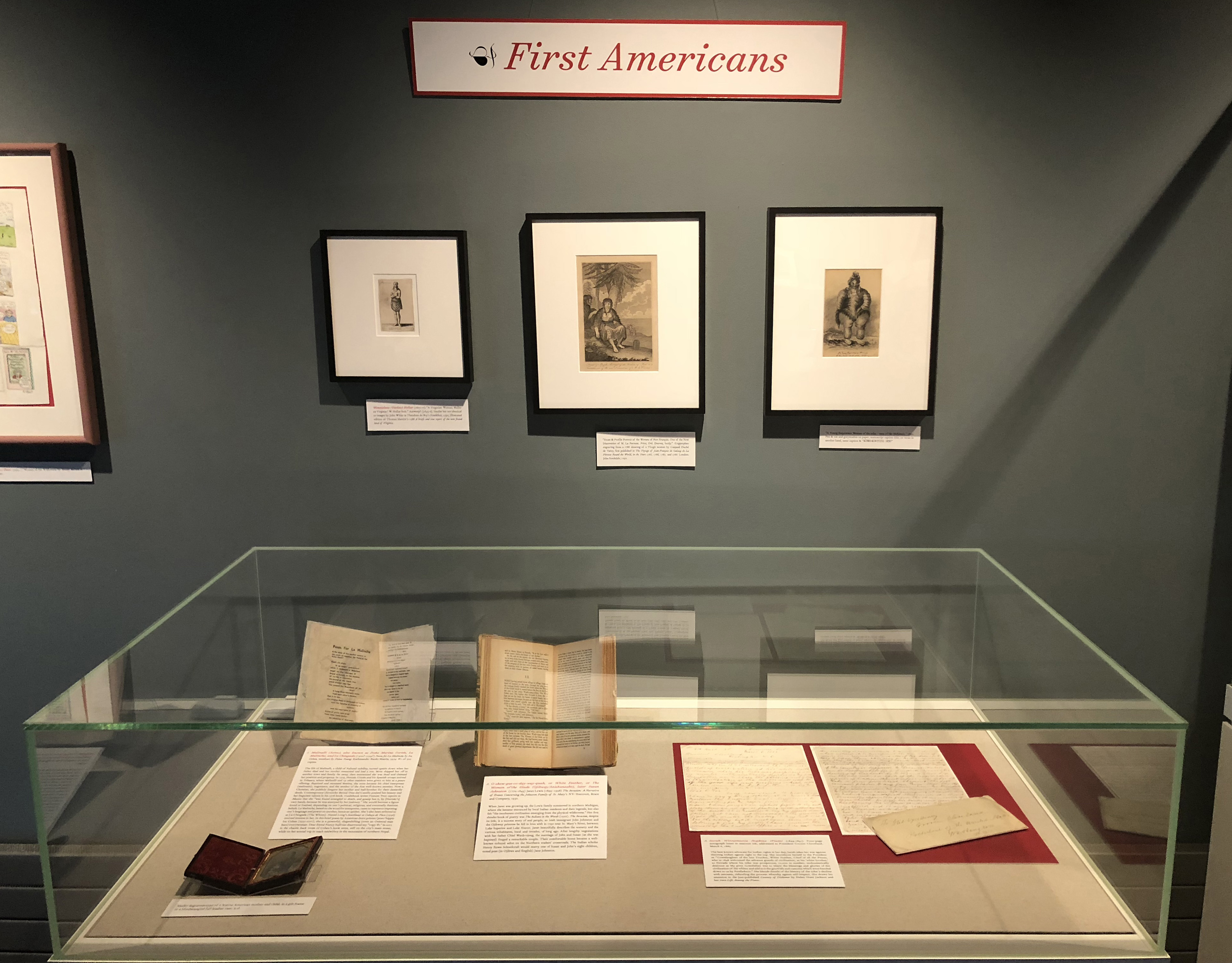 Goldstein Gallery - Case 1 - First Americans