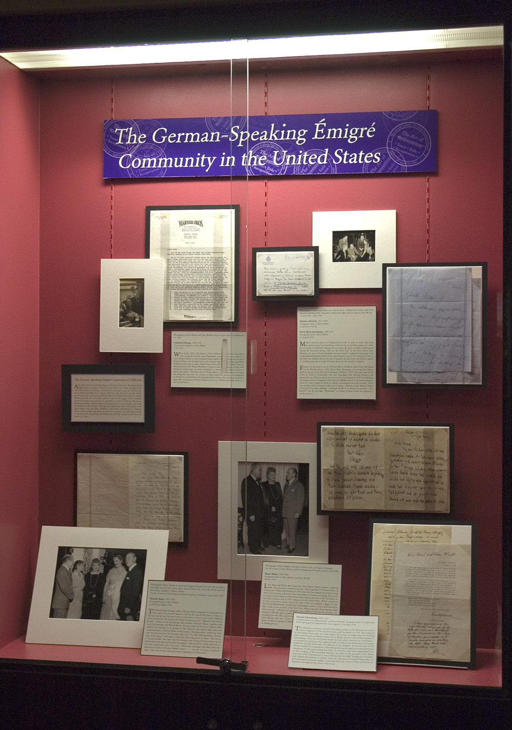 Case twelve, The German-Speaking Émigré Community in the United States