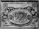 Ivy Day Plaque for Class of 1924