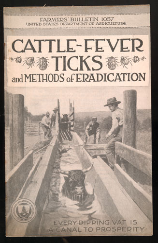 Cover of Cattle Fever Ticks and Methods of Eradication.