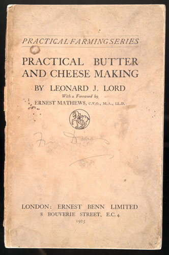 Cover of Practical Butter and Cheese Making. 