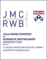 Julia Moore Converse and Richard W. Bartholomew bookplate