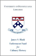 James Samuel Blank Fund Bookplate