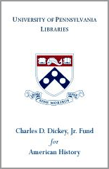 Charles D. Dickey, Jr. Fund Bookplate
