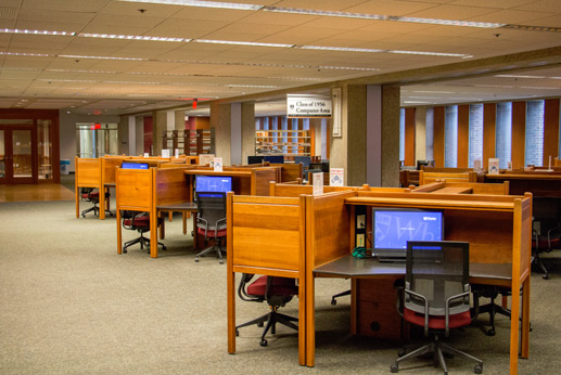Photo of Class of 1956 Computer Reference Center