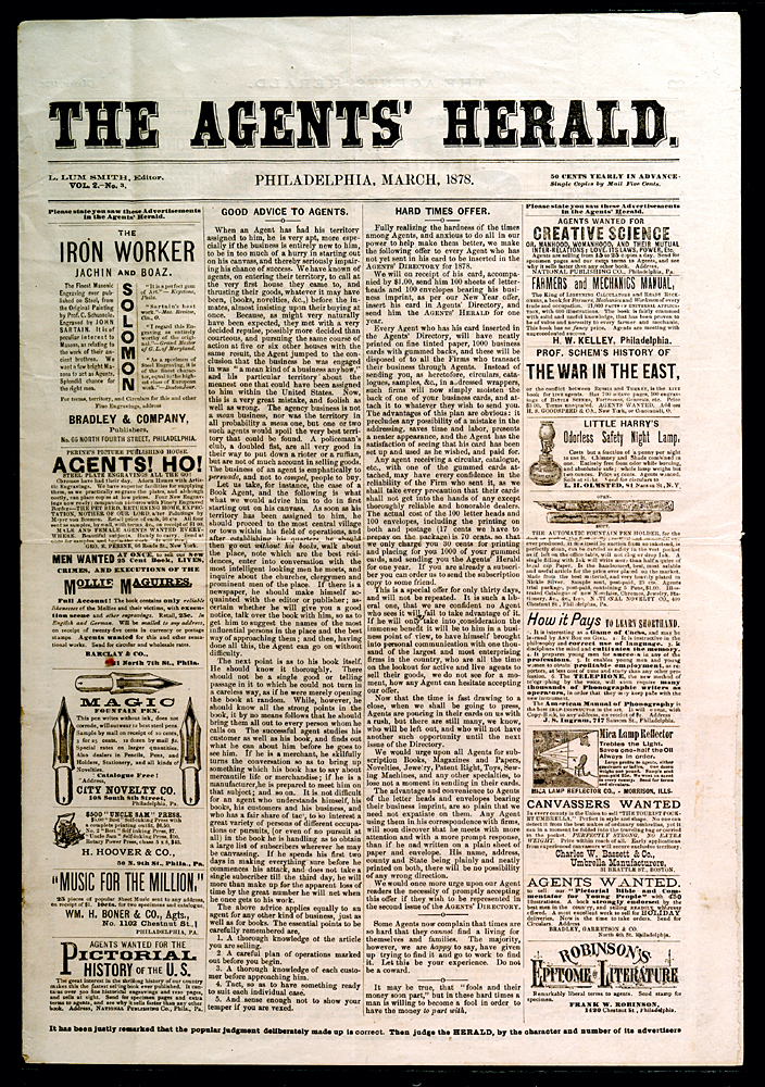 The Agents' Herald Newspaper Cover