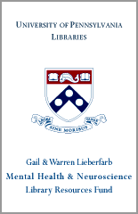 Gail and Warren Lieberfarb Mental Health and Neuroscience Library Resources Fund bookplate