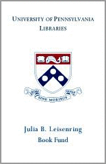 Julia B. Leisenring Book Fund bookplate