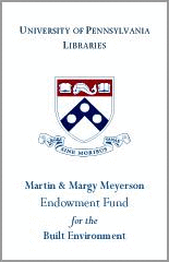 Martin and Margy Meyerson Endowment Fund for the Built Environment bookplate