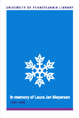 Laura Jan Meyerson Poetry Fund bookplate