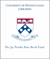 Jay Penske Rare Book Fund bookplate