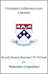 Beverly Bennett Rutstein CW'50 Fund bookplate
