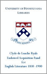 Clyde de Loache Ryals Endowed Acquisition Fund Bookplate
