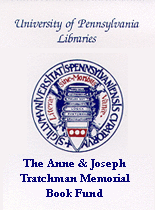 Anne and Joseph Trachtman Memorial Book Fund Bookplate