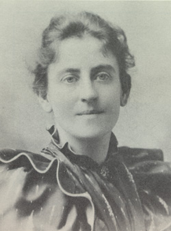 black and white Photograph of Anna T. Mallon