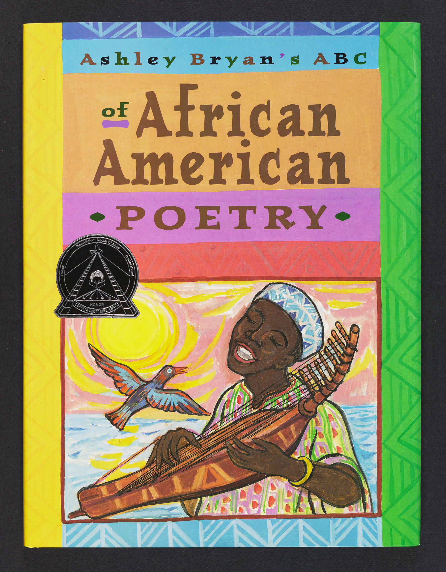 Cover art for Ashley Bryan's ABC of African American Poetry