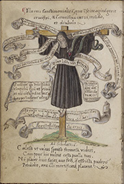 Image of a nun on a crucifix