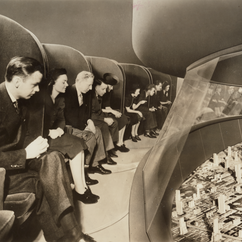 Futurama exhibit and ride at 1939 New York World's Fair