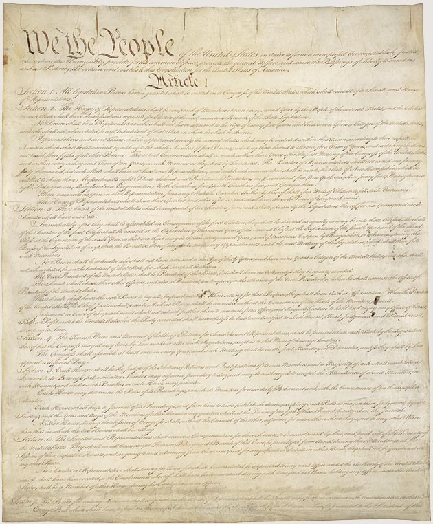 U.S. Constitution, p. 1
