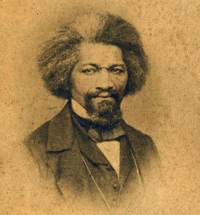 Autographed photograph portrait of Frederick Douglass, Sadie Tanner Mossell Alexander Papers, University of Pennsylvania Archives