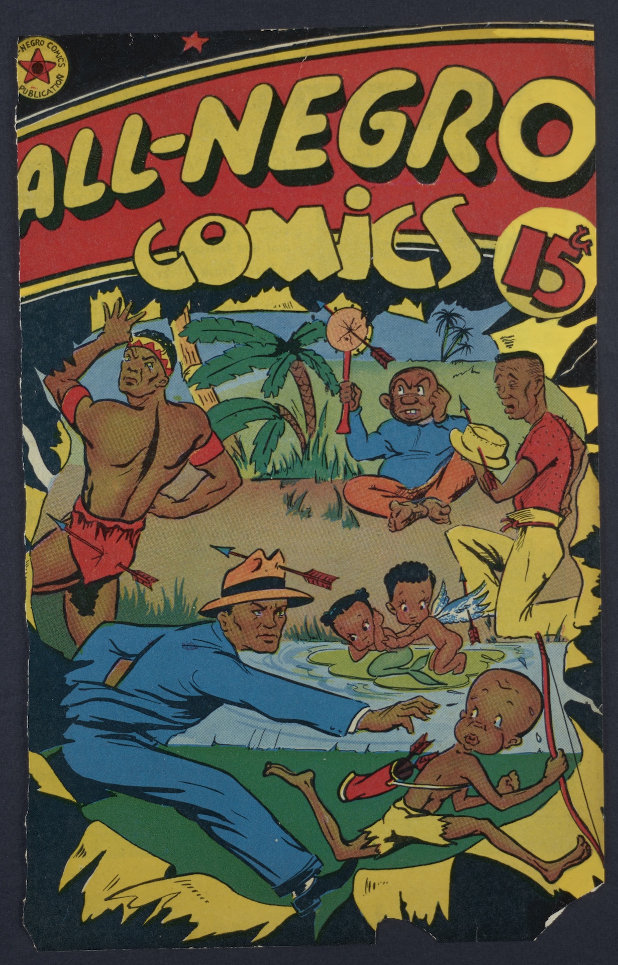 Front cover of All Negro Comics, 1947