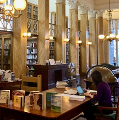 Reading Room at the Athenaeum