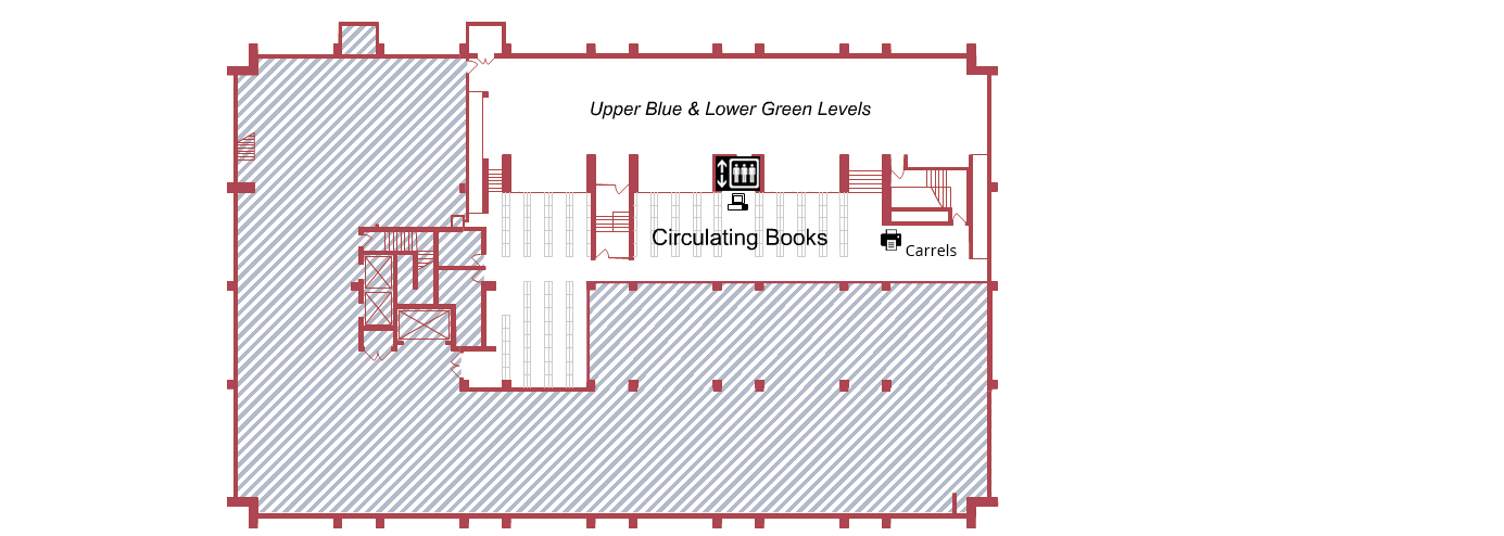 Biotech Commons Red Level floor plan