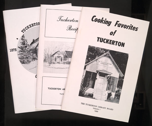 Three volumes of Cooking Favorites of Tuckerton.