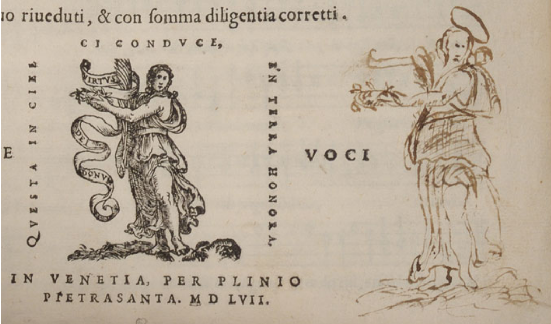 Cipriano de Rore, 1515 or -16-1565. Il terzo libro de'madrigali, dove si contengono le Vergine, et altri madrigali.