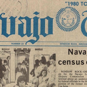 Header, Navajo Times, May 1980