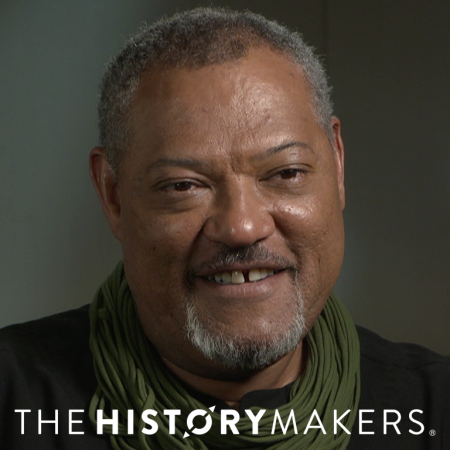 Photograph of actor Laurence Fishburne